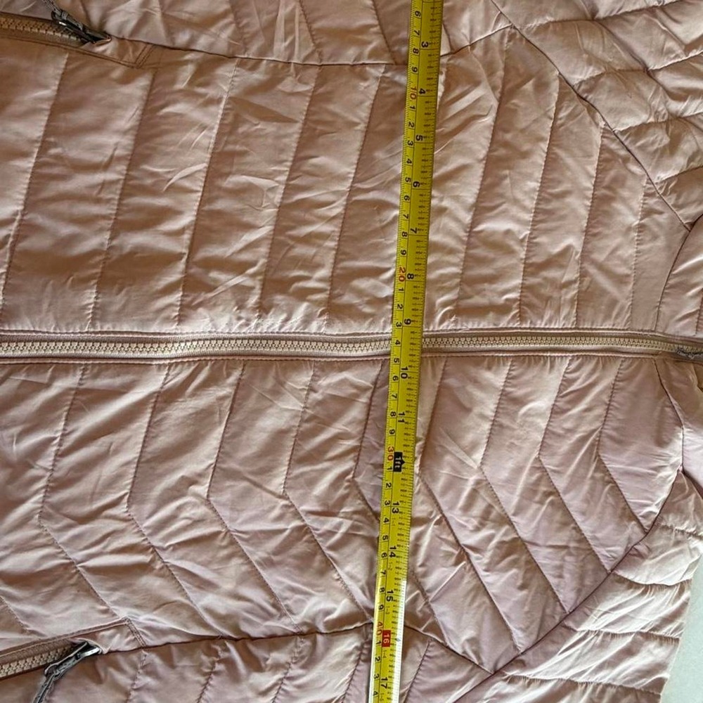 Columbia Sportswear pink quilted puffer jacket